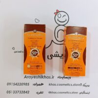 ضدآفتاب سانسیف فاقد چربی بژ روشن، با پوشش طبیعی و کنترل چربی، انتخابی سبک و اقتصادی برای پوست‌های چرب و مختلط – آرایشی خاص