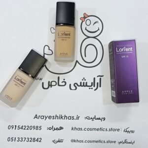 کرم پودر لورینت مدل مات پمپی | پوشش‌دهی بالا، جلوه مات و سبک مناسب انواع پوست مخصوصاً پوست چرب – آرایشی خاص